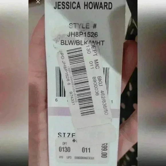 Jessica Howard Darling Polkadot Dress - Picture 12 of 12